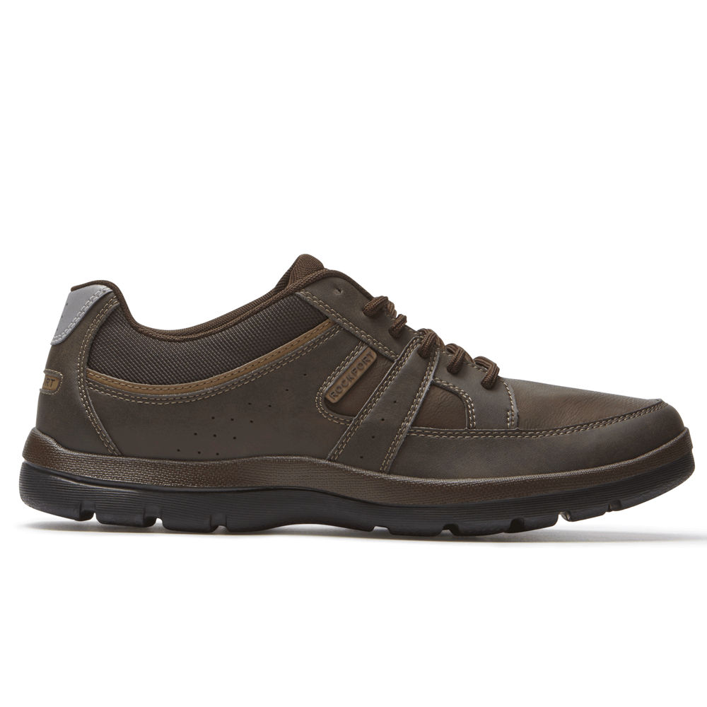 Rockport Singapore Mens Sneakers - Get Your Kicks Blucher Brown - SG0952471